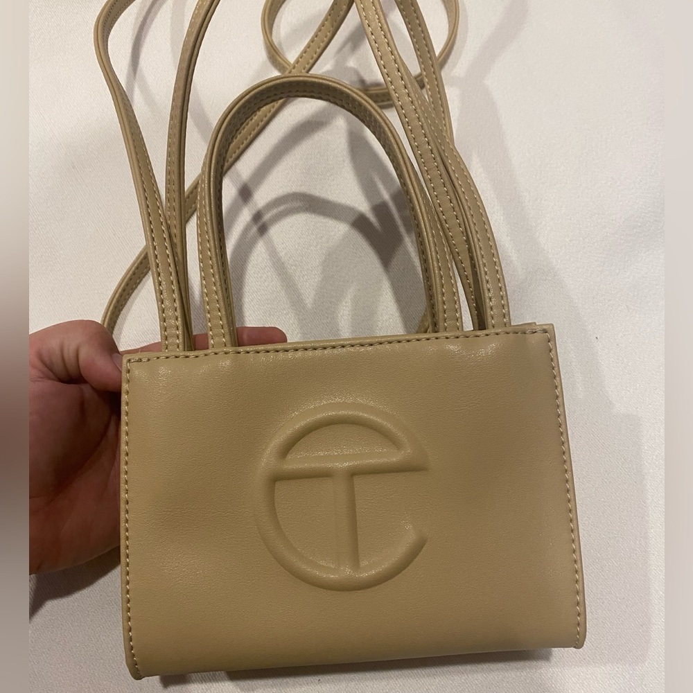 Mini Tan Telfar Bag